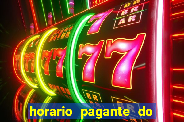 horario pagante do coelho fortune